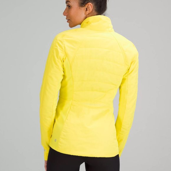 Lululemon Another Mile Jacket Sonic Yellow - Picture 2 of 5